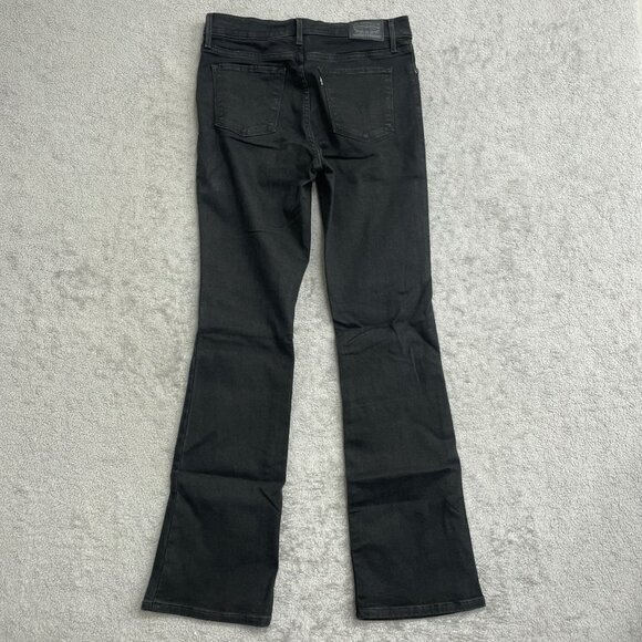 NEW Levis 315 Women's 10 Shaping Bootcut Jeans Black Mid Rise Stretch Denim - Picture 4 of 12